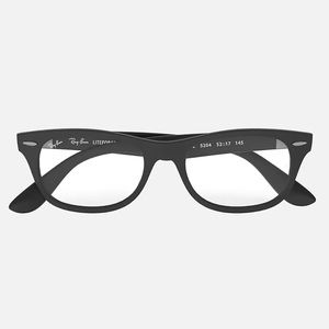 RayBan Liteforce Frames RB 7032 Matte Black Made in Italy